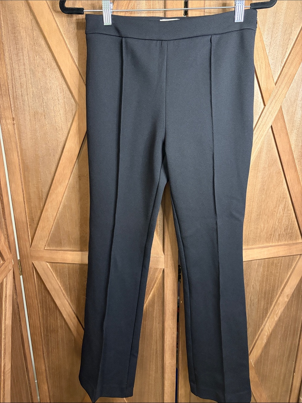 WILFRED Black Tailored Pants Front Seam Trousers SIZE 6